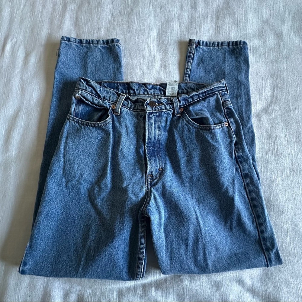 Vintage Jordache Jeans Womens 13/14 High Rise Straight 100% Cotton Retro 90s